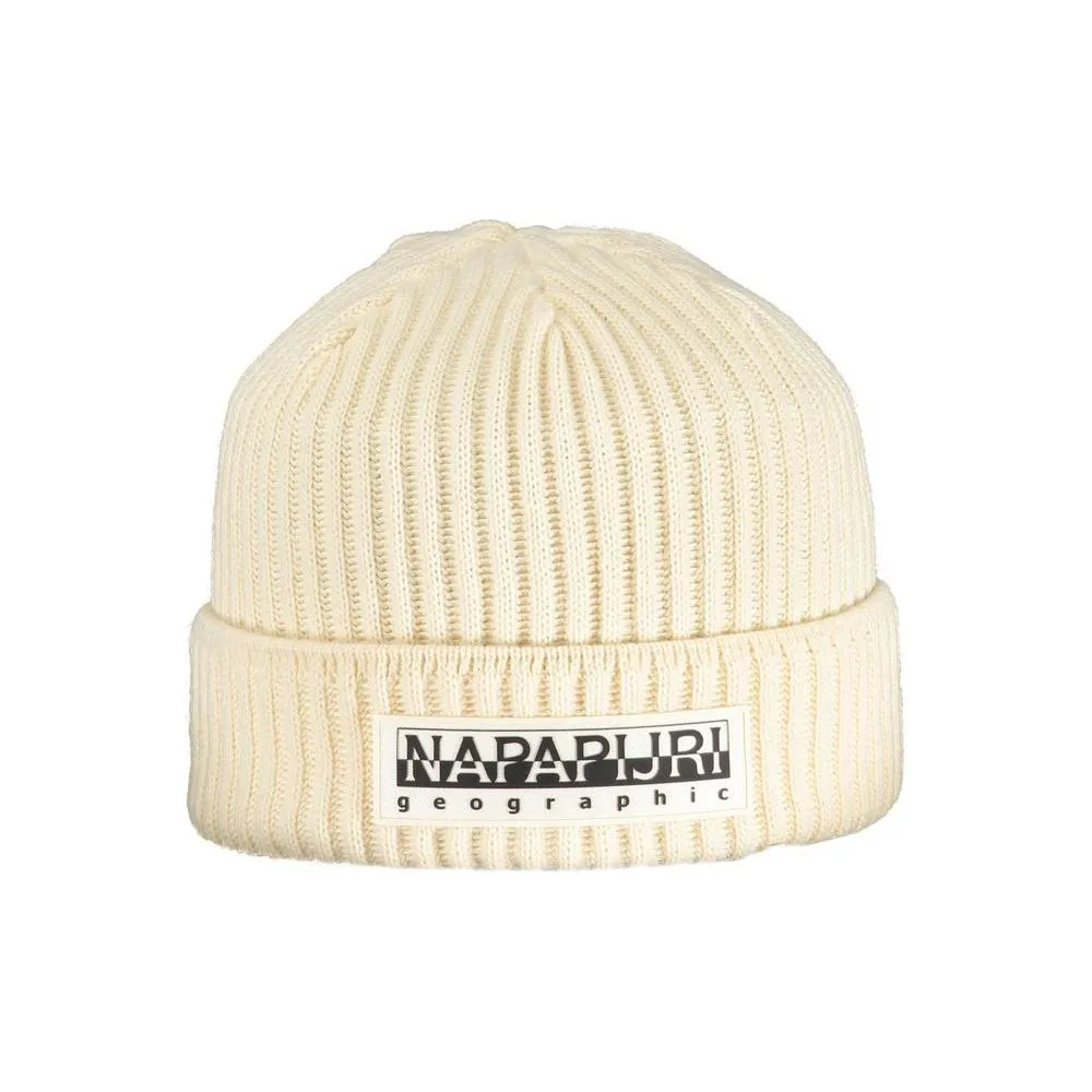 Napapijri Beige Acrylic Hats & Cap