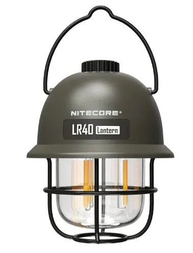 Nitecore LR40 Lantern Multifunctional USB C Rechargeable Camping Lantern