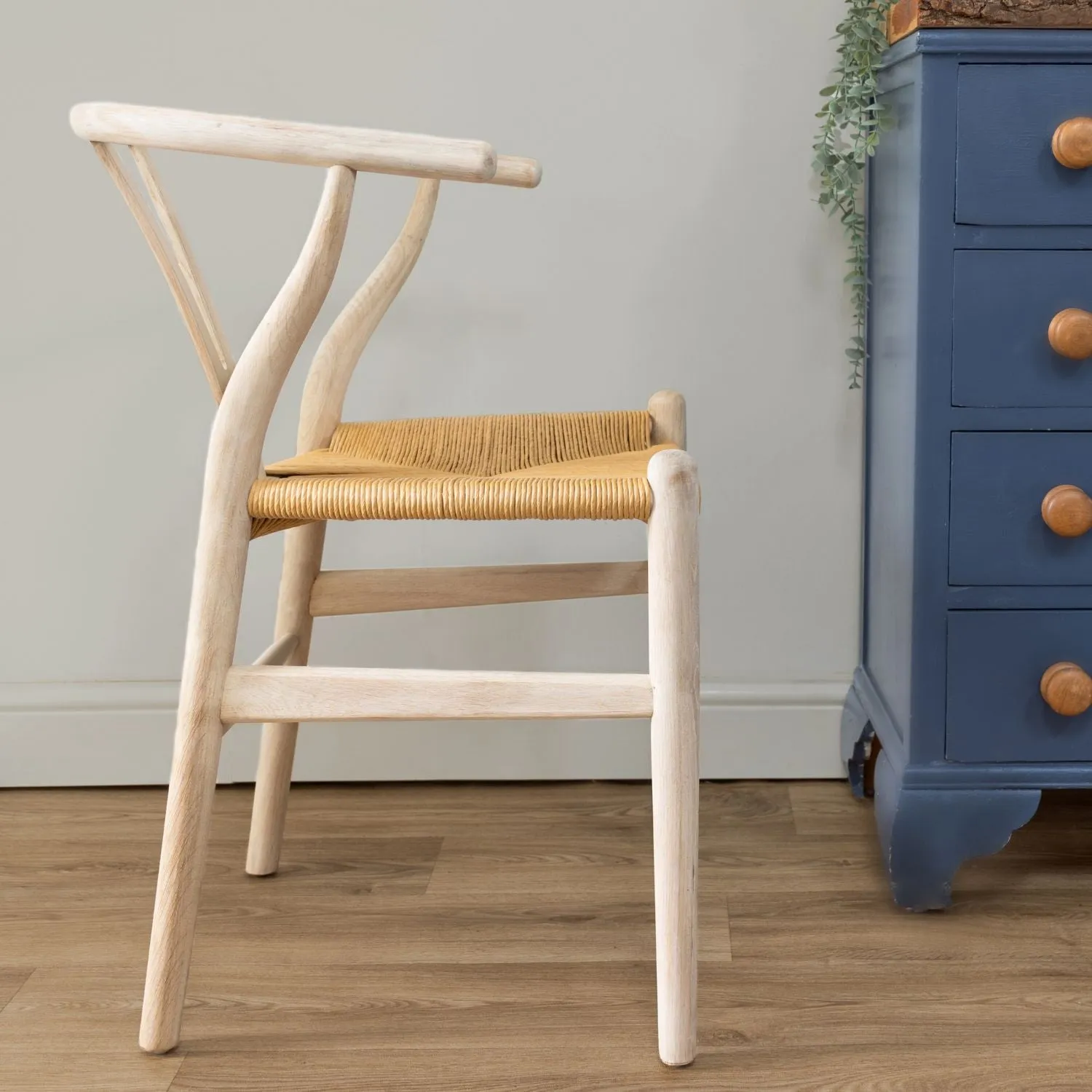 Oak Open Back Dining Chair