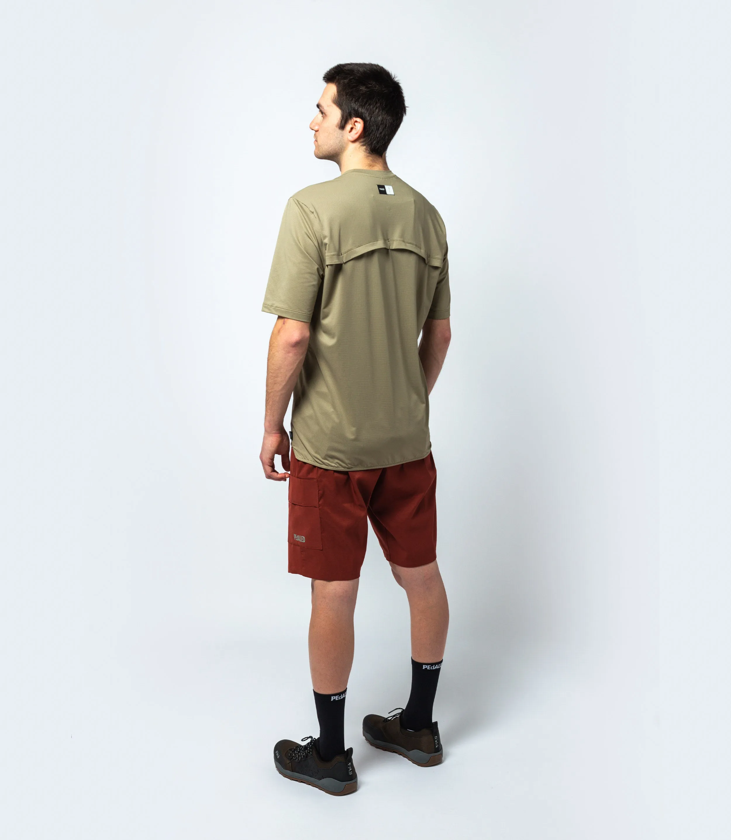 PEdALED Jary Gravel Shorts Madder Brown