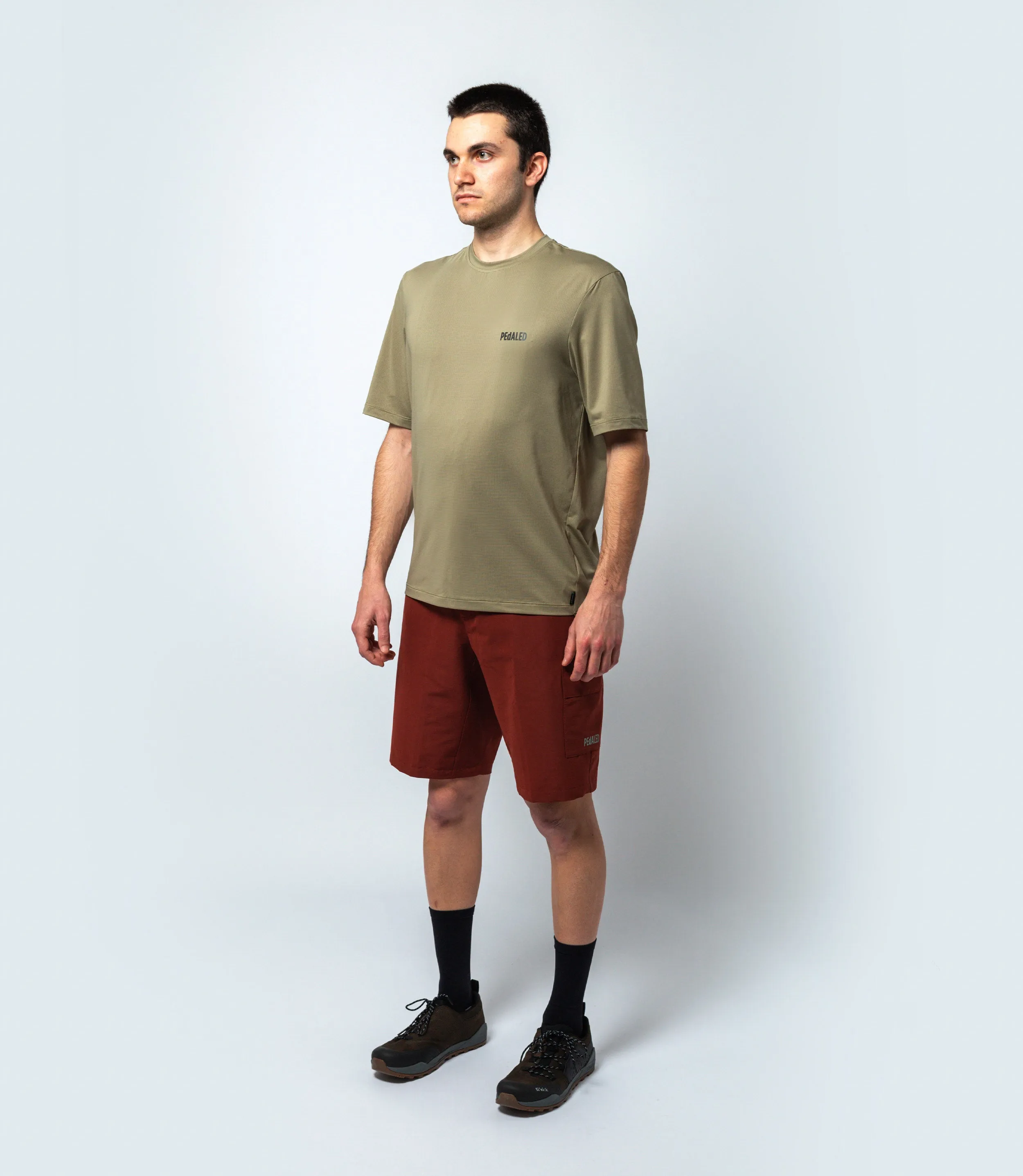 PEdALED Jary Gravel Shorts Madder Brown