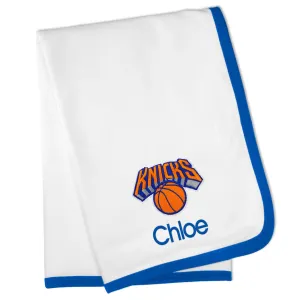 Personalized New York Knicks Blanket