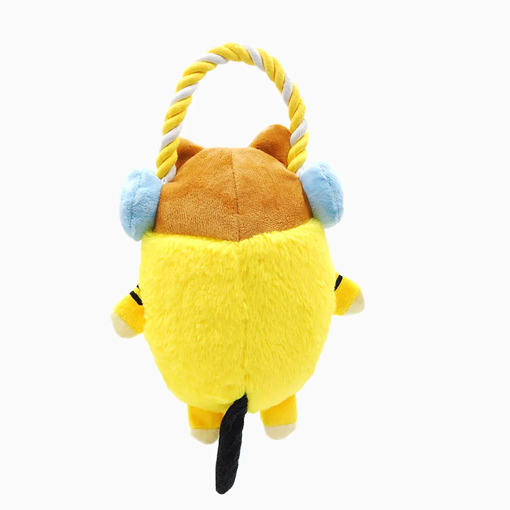 Rope Friends Kitty Plush Dog Toy