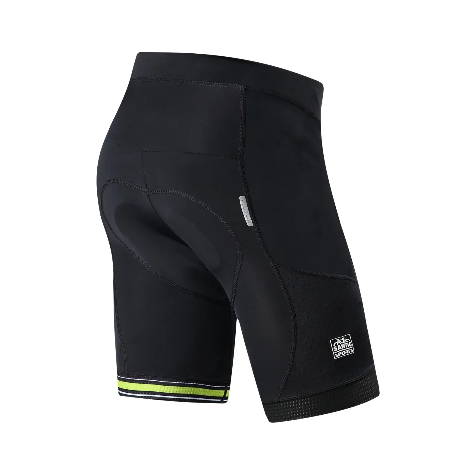 Santic Sain Green Men Women Cycling Shorts