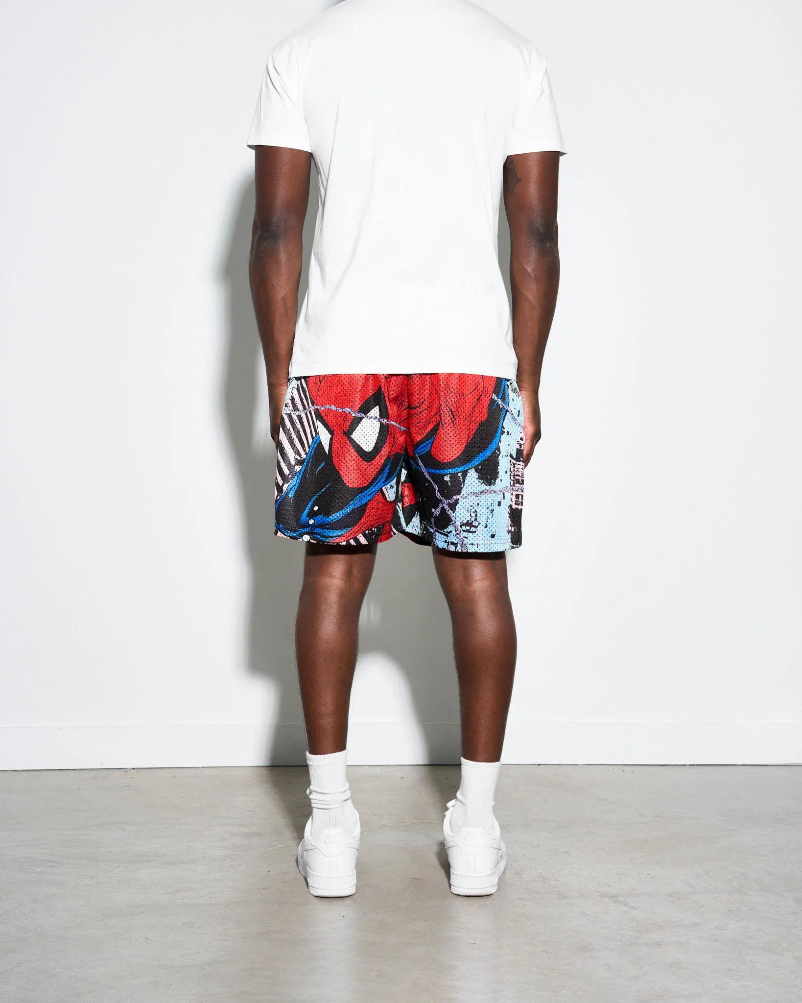 Spider-Man City Swing Retro Shorts