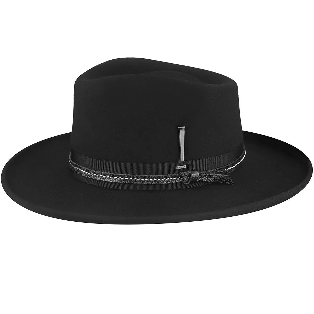 Syden Wide Brim Fedora by Bailey Hats