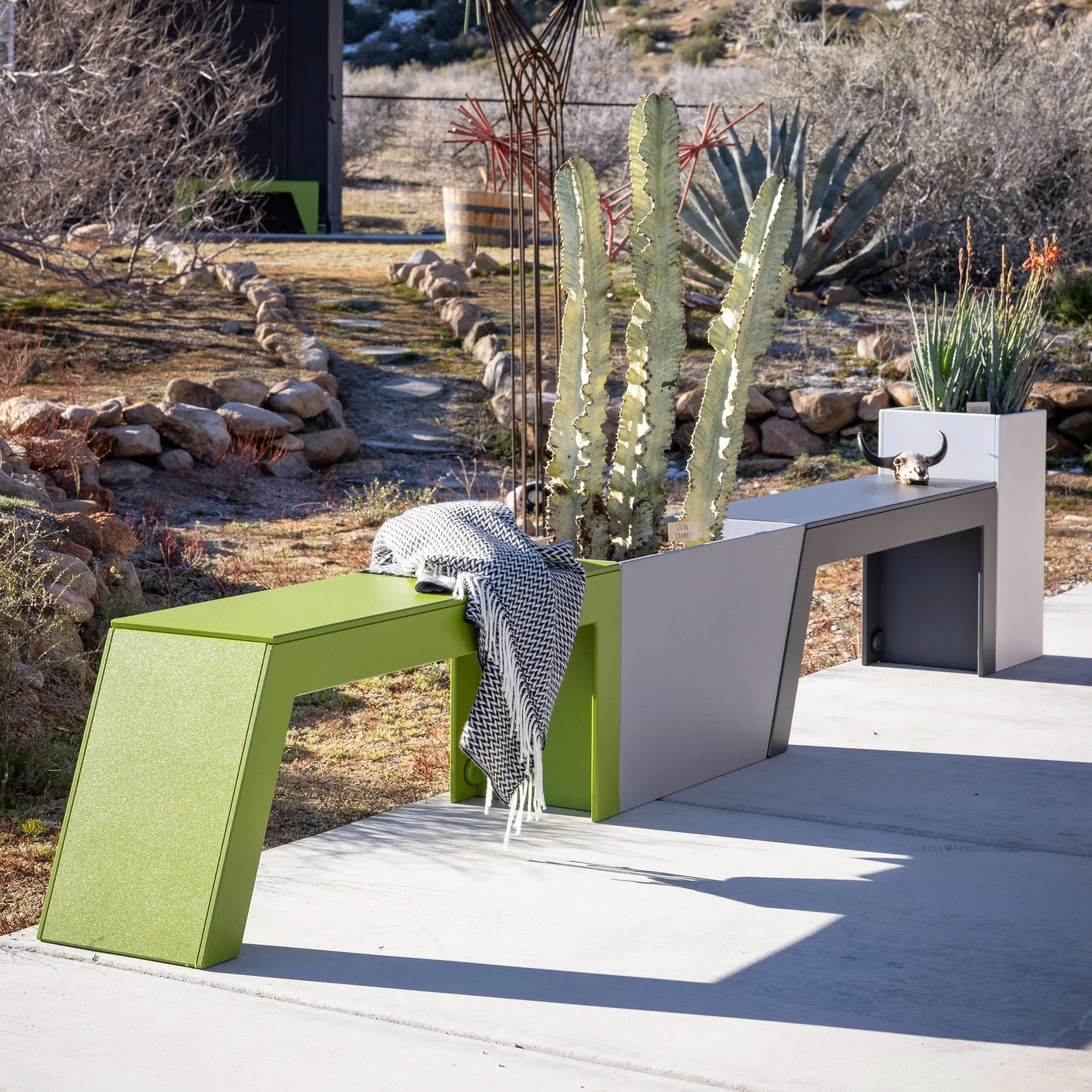 Tessellate Bench, Slope