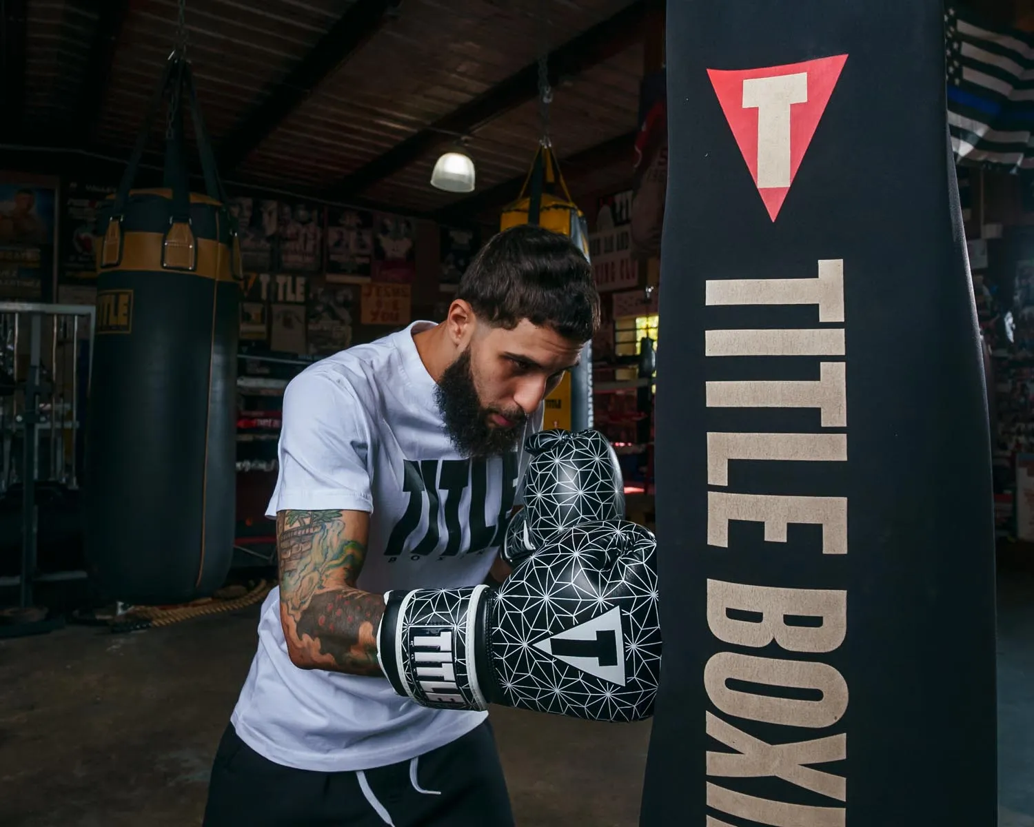 TITLE Boxing Spark Bag Gloves