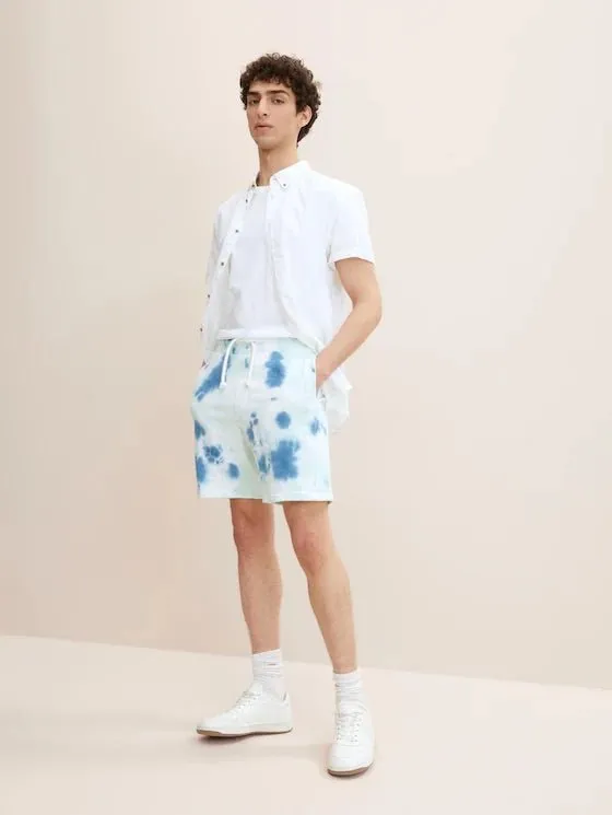 TOM TAILOR - Batik Sweat Shorts - 1031961