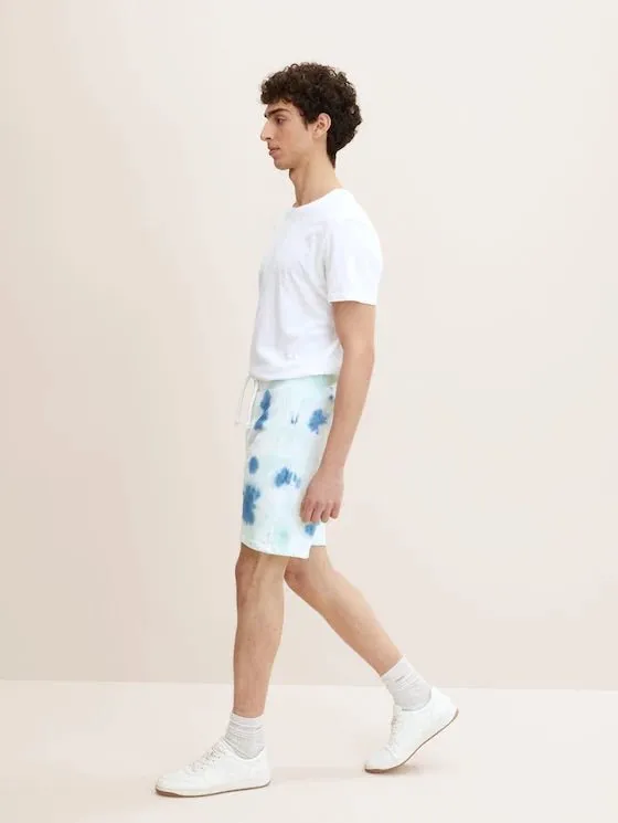 TOM TAILOR - Batik Sweat Shorts - 1031961