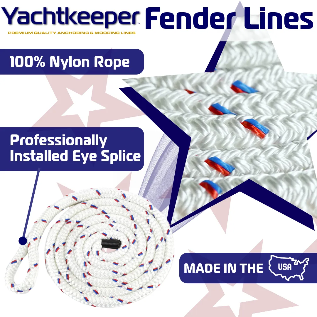 Yachtkeeper Dock Fender Line Rope